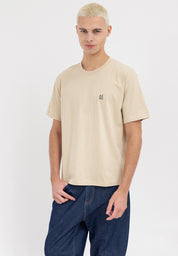 Embroidered Box Logo Essential Tee