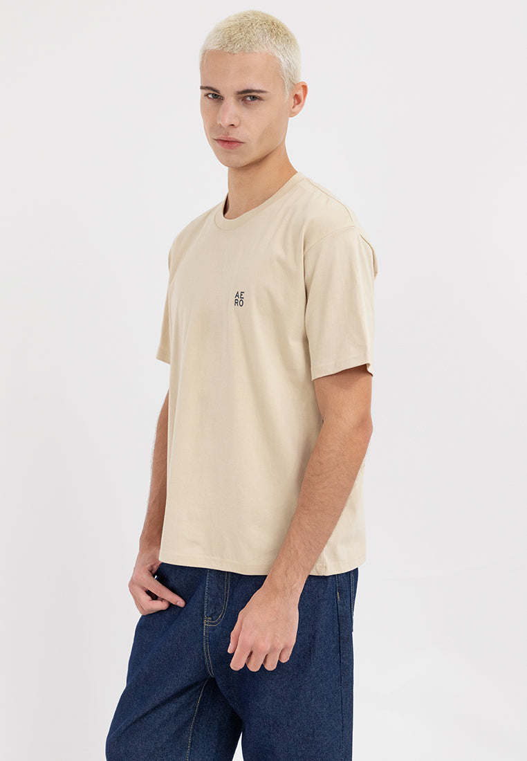 Embroidered Box Logo Essential Tee