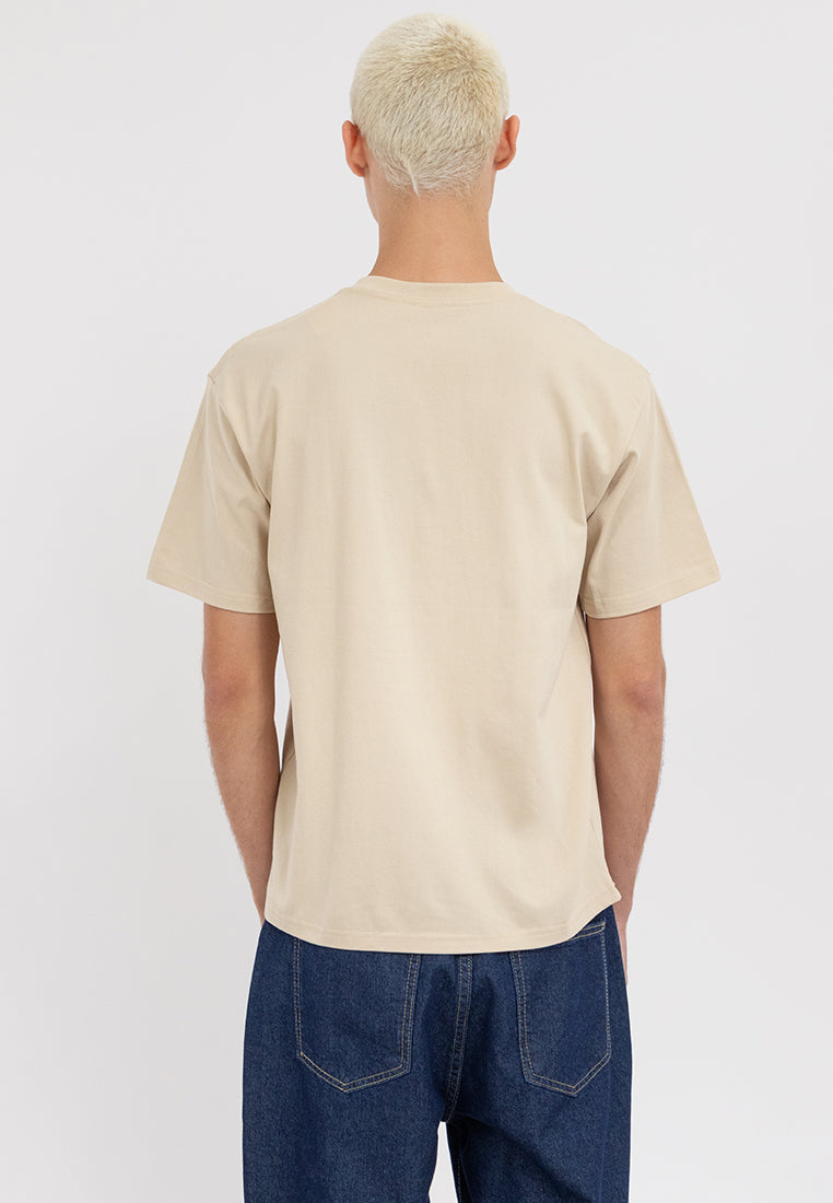 Embroidered Box Logo Essential Tee