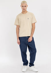 Embroidered Box Logo Essential Tee