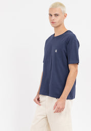 Embroidered Box Logo Essential Tee