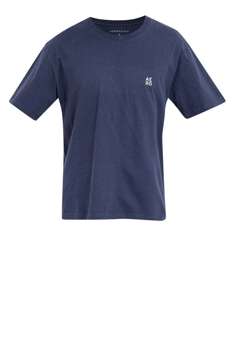 Embroidered Box Logo Essential Tee