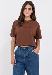 AERO Embossed Boxy Fit Tee