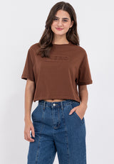 AERO Embossed Boxy Fit Tee