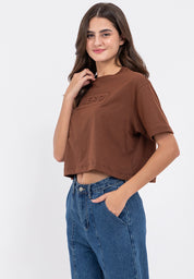 AERO Embossed Boxy Fit Tee