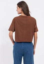 AERO Embossed Boxy Fit Tee