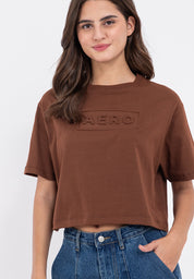 AERO Embossed Boxy Fit Tee