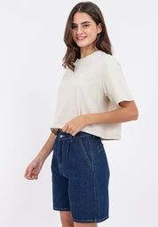 AERO Embossed Boxy Fit Tee