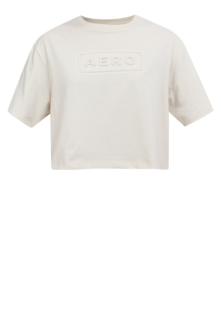AERO Embossed Boxy Fit Tee