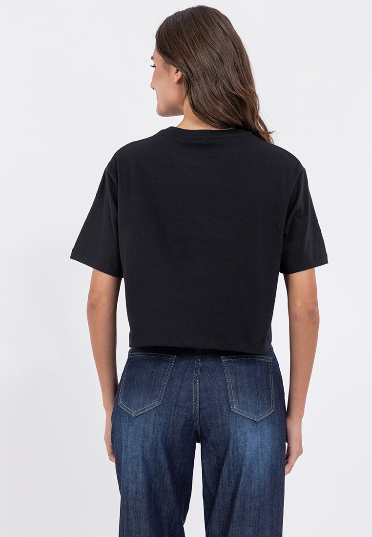 AERO Embossed Boxy Fit Tee