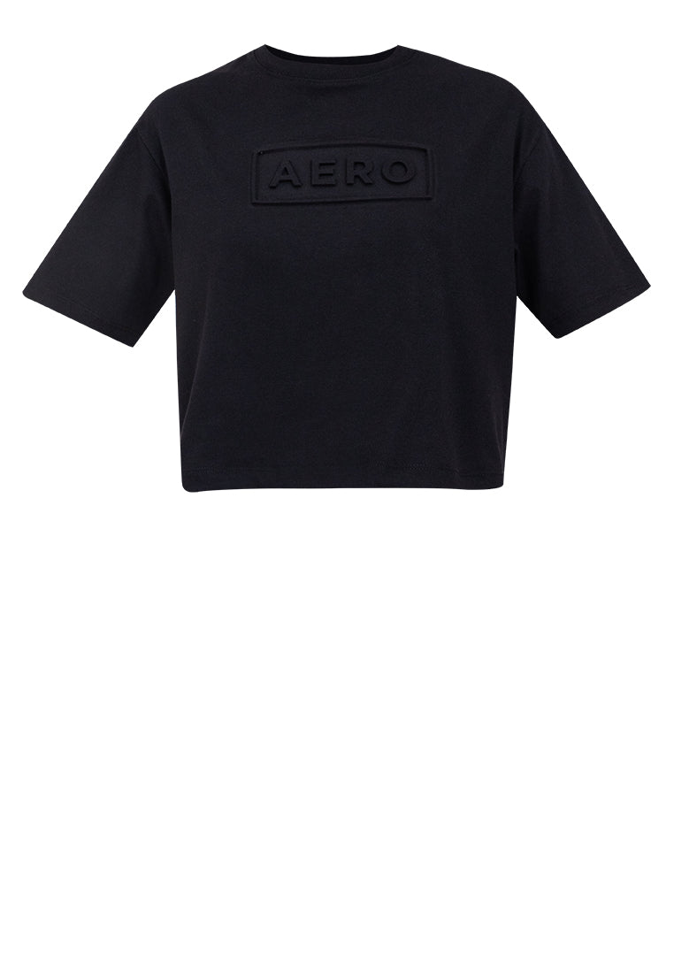 AERO Embossed Boxy Fit Tee