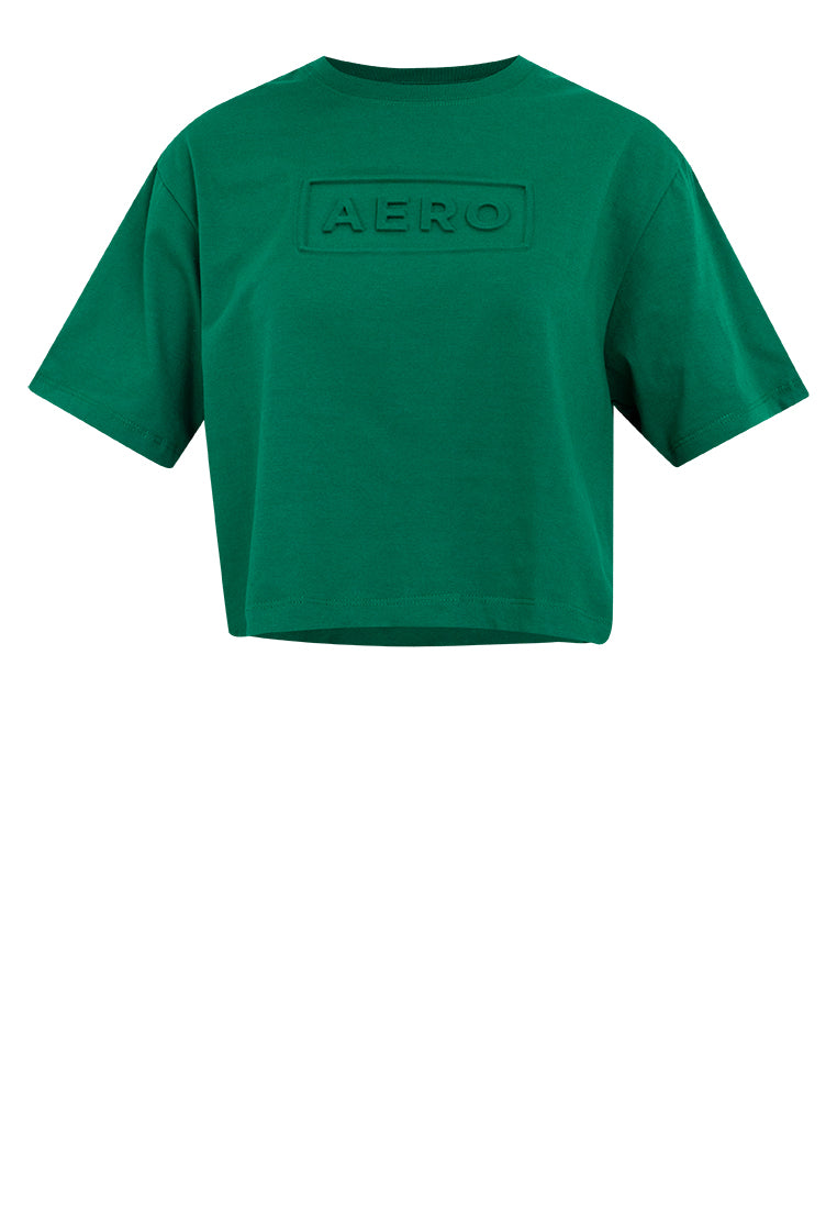 AERO Embossed Boxy Fit Tee