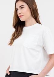 Boxy Fit Logo Pocket Tee