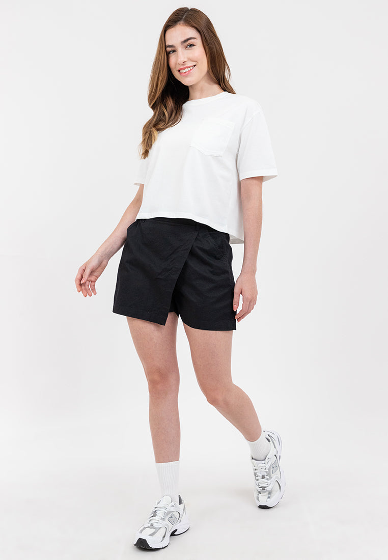 Boxy Fit Logo Pocket Tee