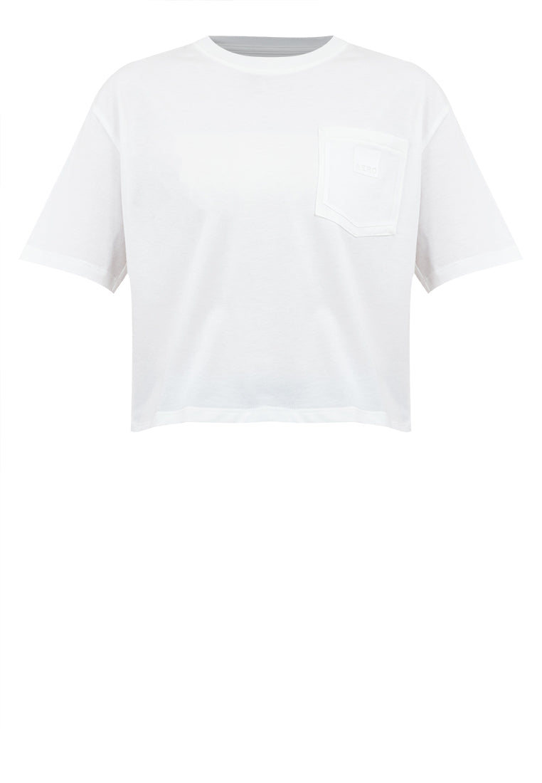 Boxy Fit Logo Pocket Tee