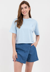 Boxy Fit Logo Pocket Tee