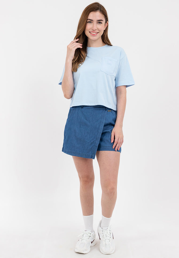 Boxy Fit Logo Pocket Tee