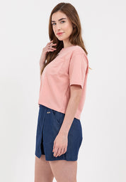 Boxy Fit Logo Pocket Tee