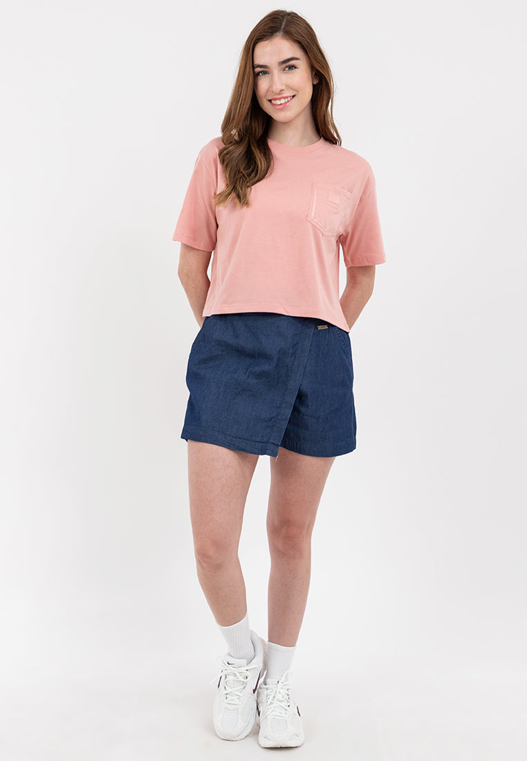 Boxy Fit Logo Pocket Tee