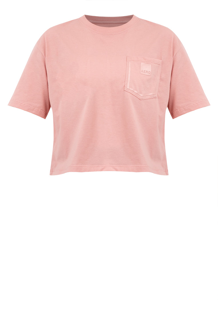 Boxy Fit Logo Pocket Tee