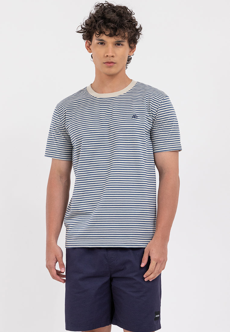 A87 Regular Fit Striped Tee