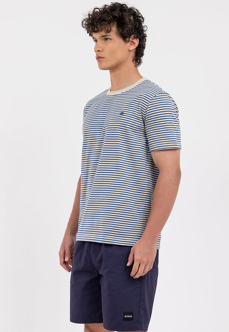 A87 Regular Fit Striped Tee