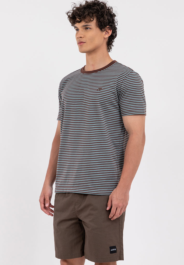 A87 Regular Fit Striped Tee