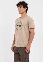 NYC Flocking Logo Tee