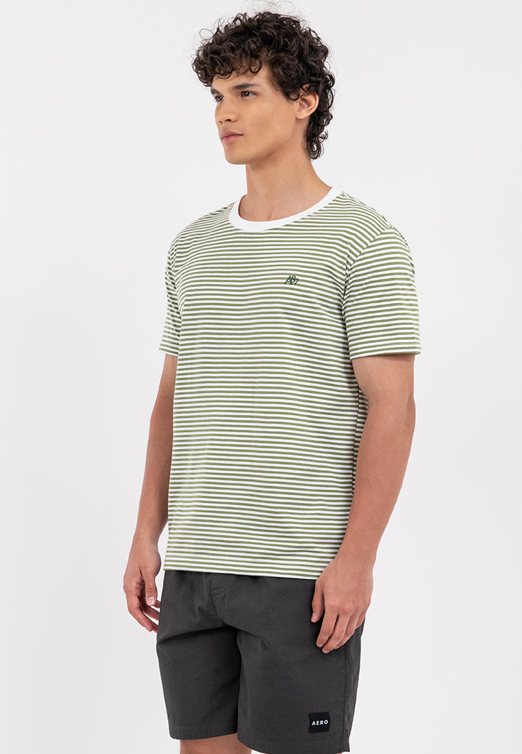 A87 Regular Fit Striped Tee
