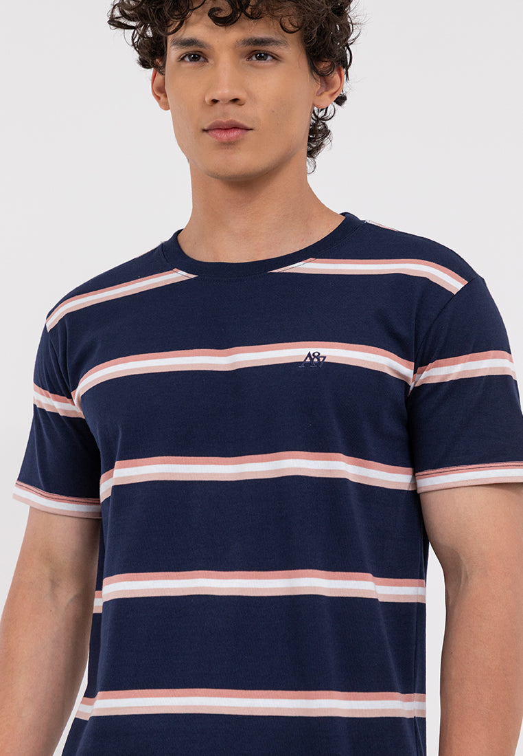 A87 Regular Fit Striped Tee