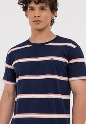 A87 Regular Fit Striped Tee