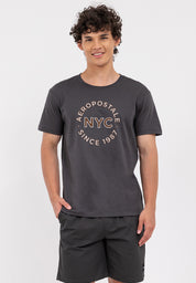 NYC Flocking Logo Tee