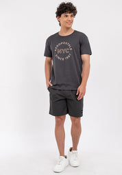 NYC Flocking Logo Tee