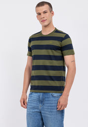 A87 Regular Fit Striped Tee