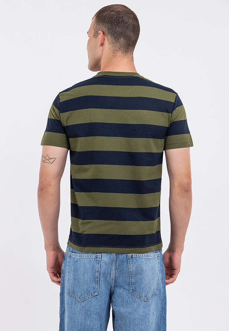 A87 Regular Fit Striped Tee