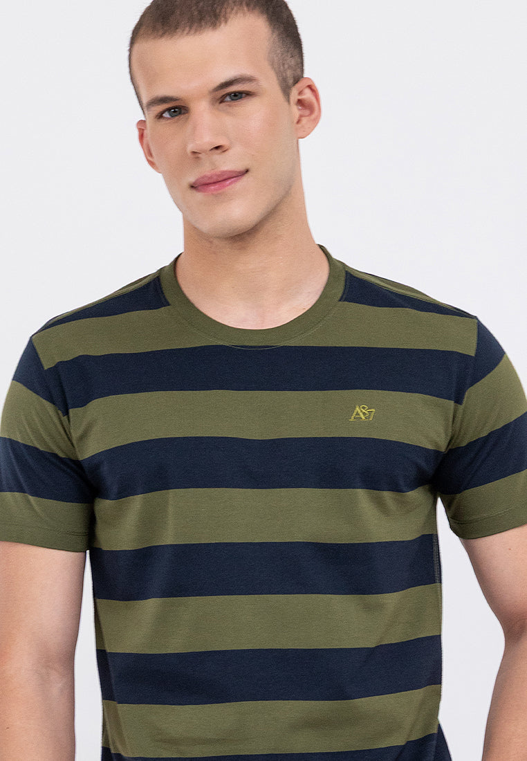 A87 Regular Fit Striped Tee