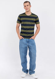 A87 Regular Fit Striped Tee