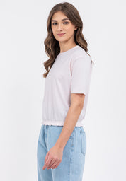 Ruffle Hem Blouse