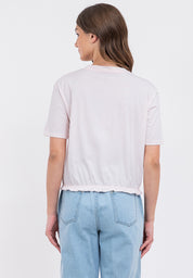 Ruffle Hem Blouse