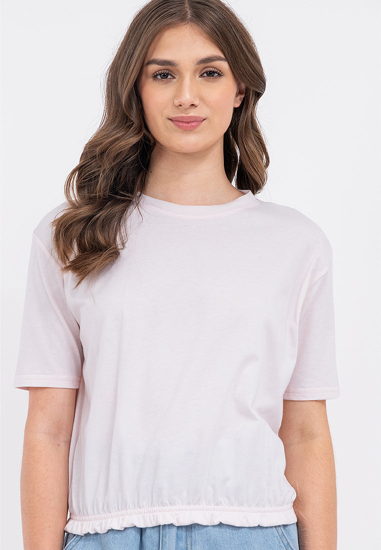 Ruffle Hem Blouse