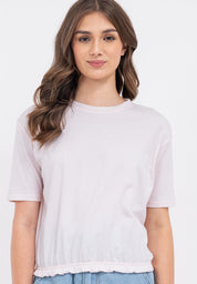 Ruffle Hem Blouse
