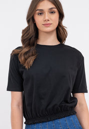 Ruffle Hem Blouse