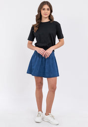 Ruffle Hem Blouse