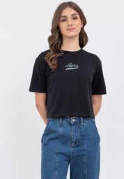 Script Logo Boxy Fit Tee