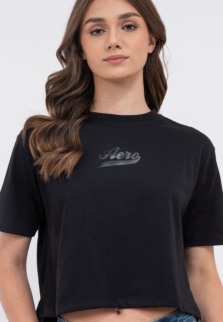 Script Logo Boxy Fit Tee