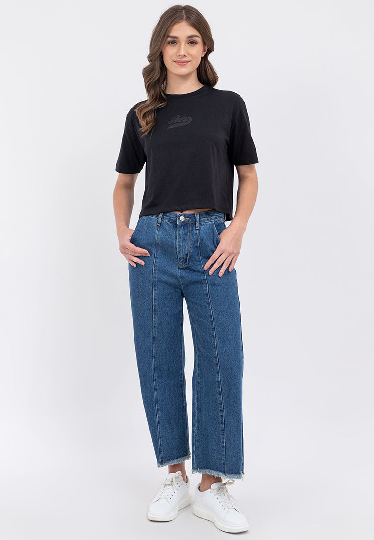 Script Logo Boxy Fit Tee