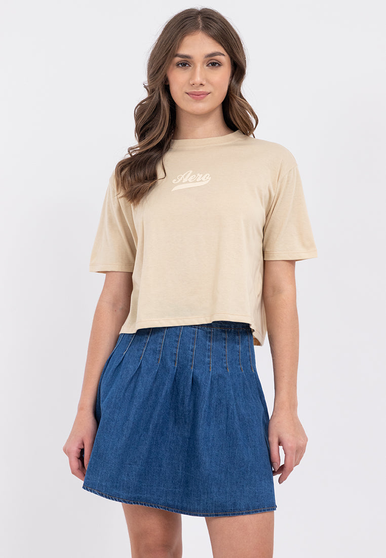 Script Logo Boxy Fit Tee