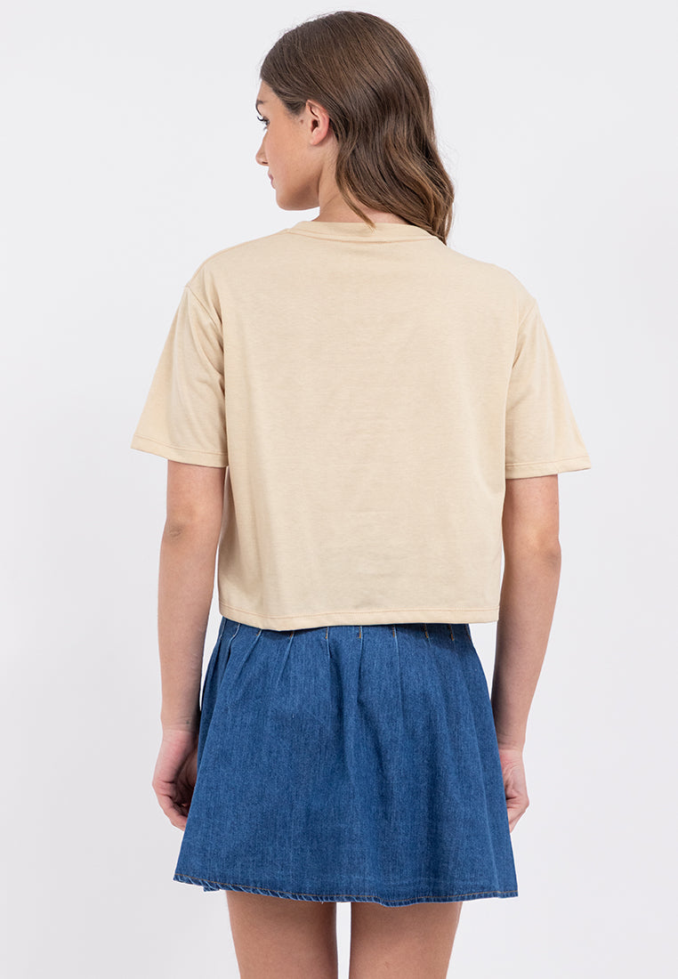 Script Logo Boxy Fit Tee