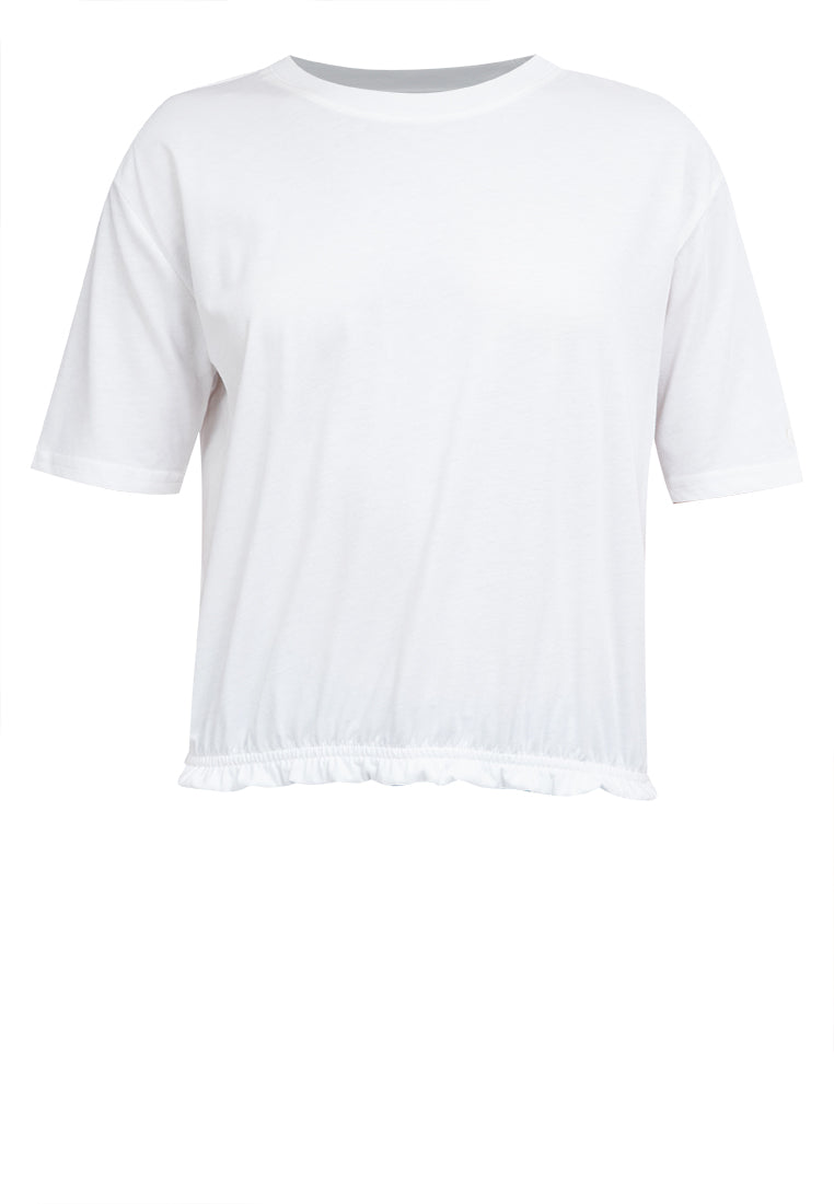 Ruffle Hem Blouse