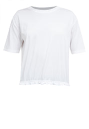 Ruffle Hem Blouse